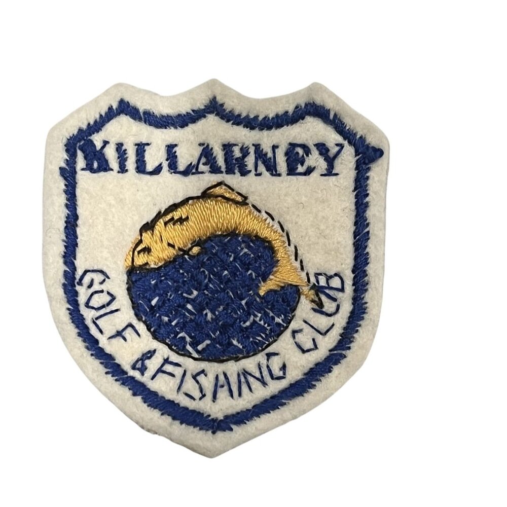 Vintage Killarney Golf and Fishing Club Patch